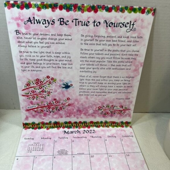 2022 Words Every Woman Should Remember 12-Month Inspirational Wall Calendar - Picture 8 of 13